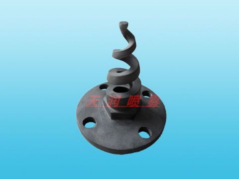 點擊查看詳細(xì)信息<br>標(biāo)題：法蘭式碳化硅螺旋噴嘴 閱讀次數(shù)：1792